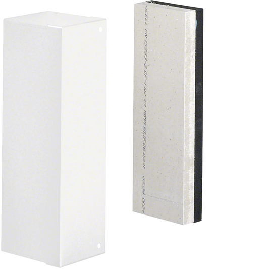 Endstück zu Brandschutzkanal FWK 30 Rauchdichtheit I90 50x210mm reinweiß | Hager