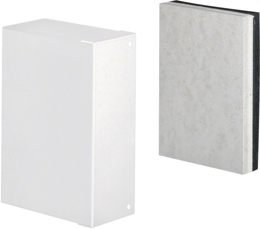 Endstück zu Brandschutzkanal FWK 30 Rauchdichtheit I90 100x160mm reinweiß | Hager