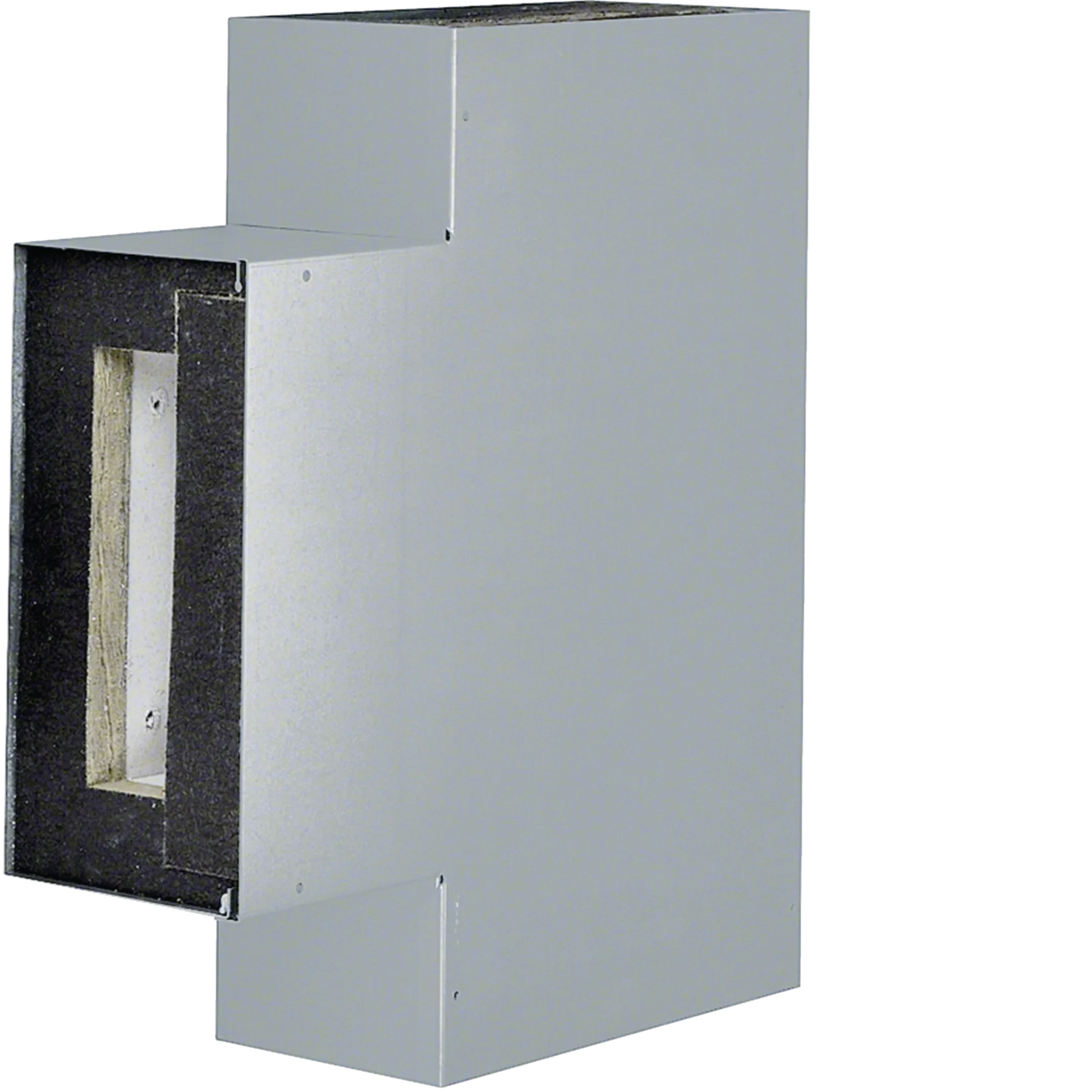 T-Stück zu Brandschutzkanal FWK 90 Funktionserhalt E60/E30 50x210mm verzinkt | Hager