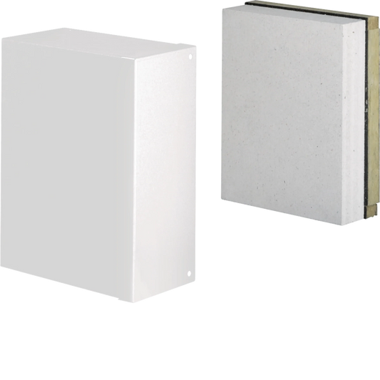 Endstück zu Brandschutzkanal FWK 90 Funktionserhalt E90/E30 100x160mm vweiß | Hager