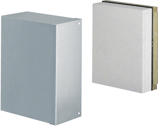 Endstück zu Brandschutzkanal FWK 90 Funktionserhalt E90/E30 100x160mm verzinkt | Hager