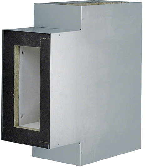 T-Stück zu Brandschutzkanal FWK 90 Funktionserhalt E90/E30 100x260mm verzinkt | Hager