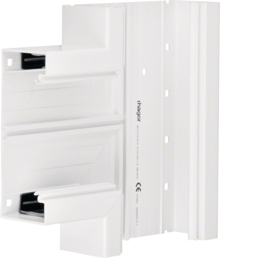 T-Stück zu BR 68x170mm aus PVC in reinweiß | Hager