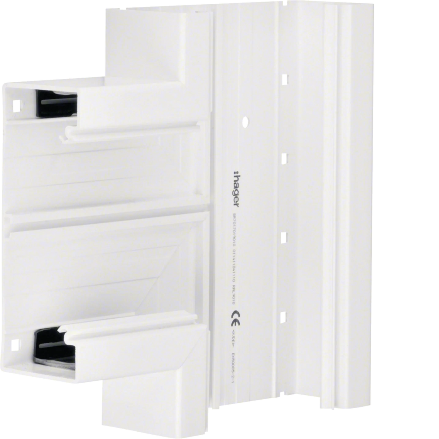 T-Stück zu BR 68x170mm aus PVC in reinweiß | Hager