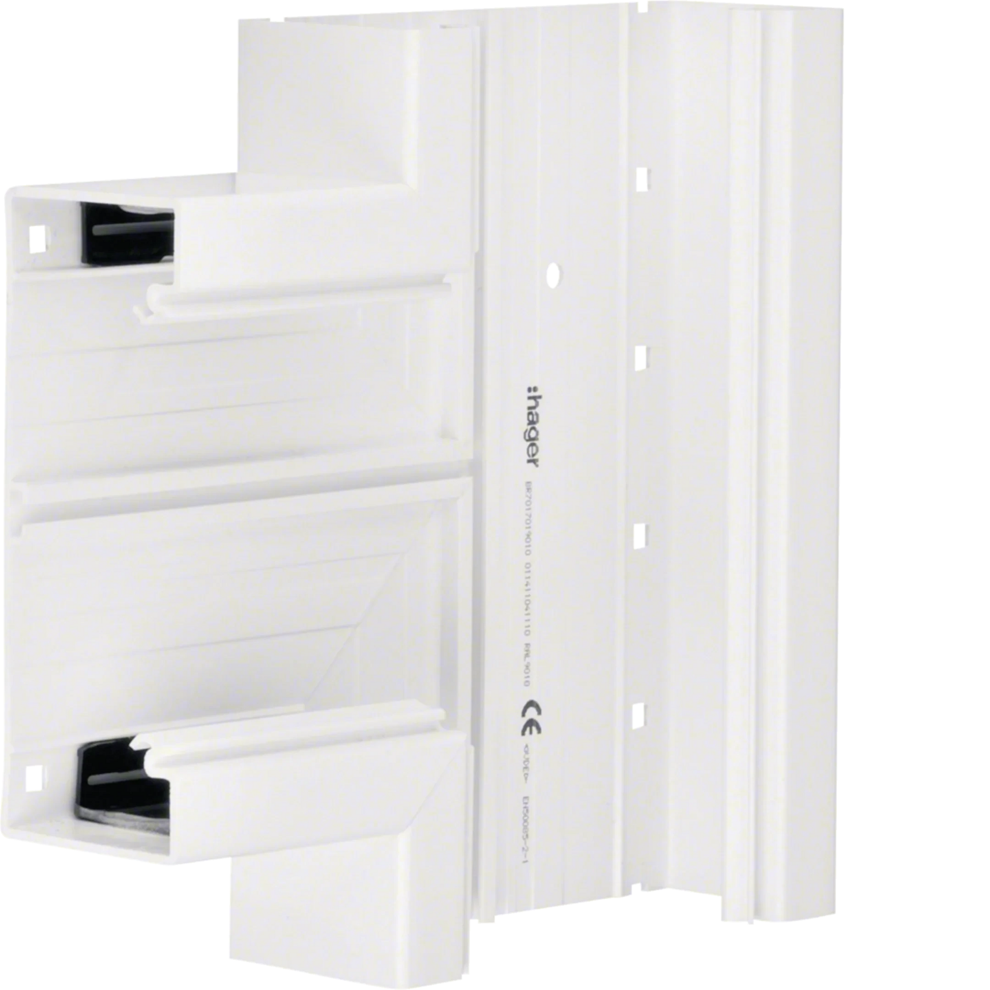 T-Stück zu BR 68x170mm aus PVC in reinweiß | Hager