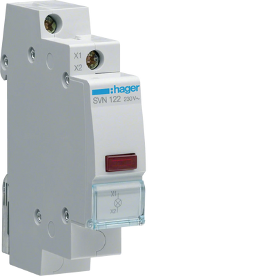 LED Leuchtmelder rot 230V AC 1PLE | Hager