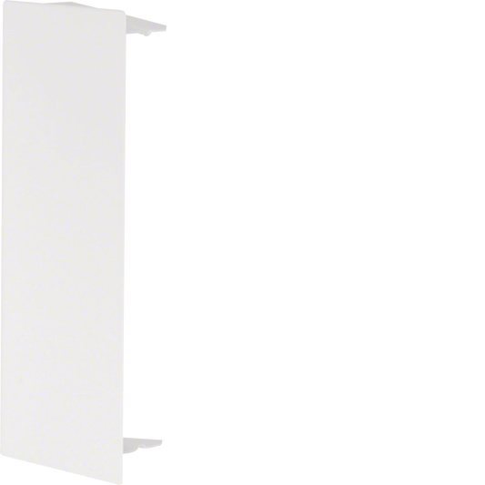 Endstück aus Stahlblech zu Leitungsführungskanal LFS 60x150mm verkehrsweiß