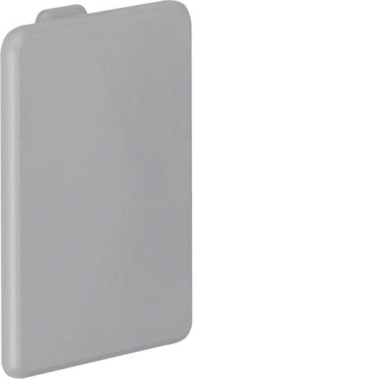 Endstück aus PVC zu Verdrahtungskanal LKG 37x50mm steingrau