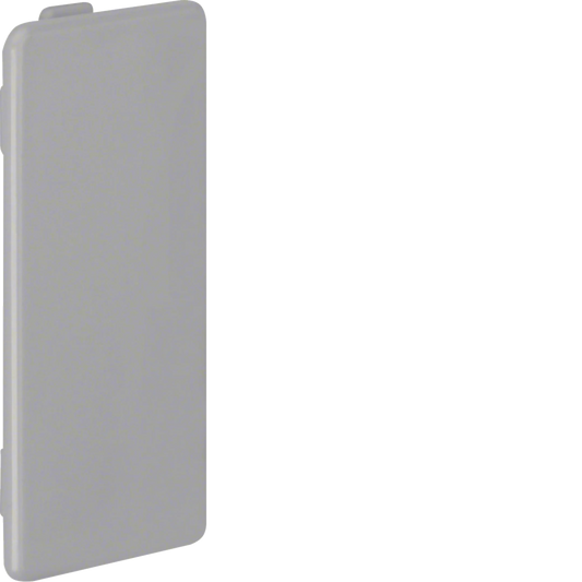 Endstück aus PVC zu Verdrahtungskanal LKG 37x75mm steingrau