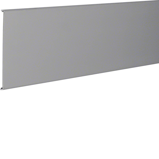 Oberteil aus PVC zu Verdrahtungskanal LKG 100mm steingrau
