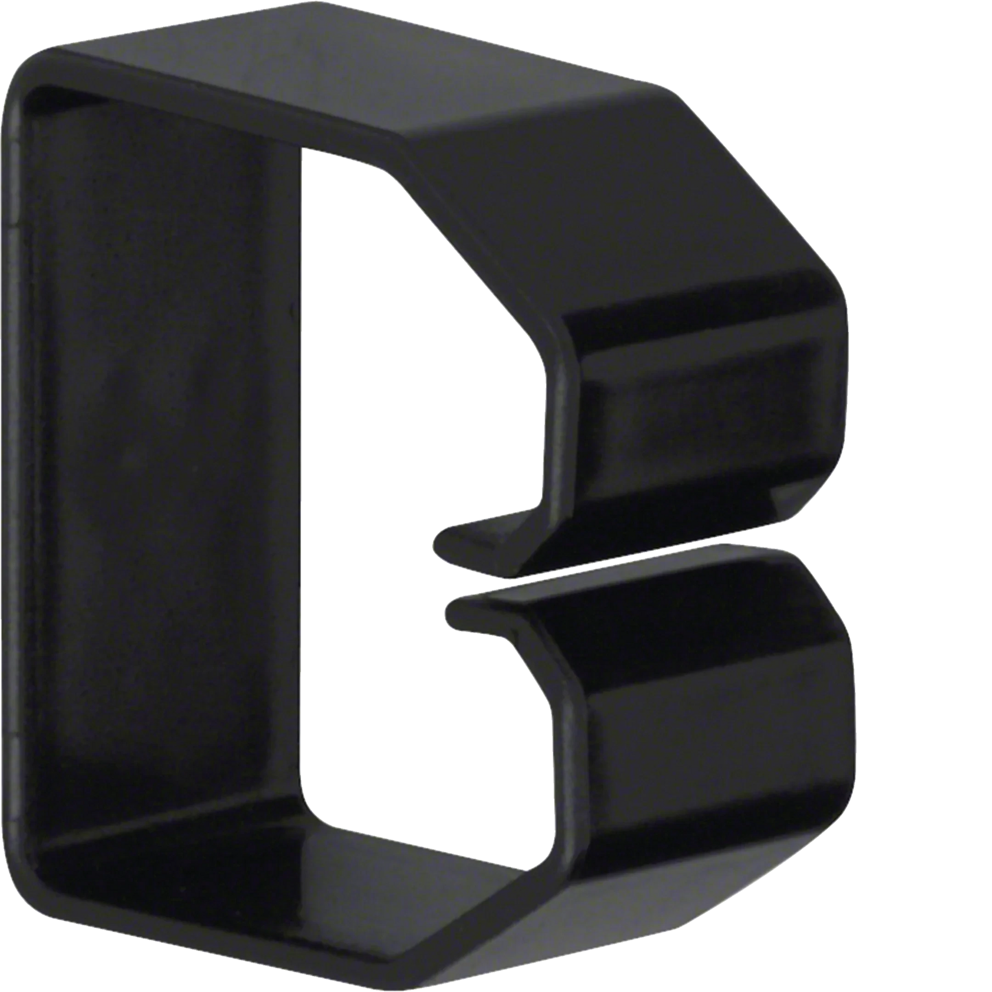Klammer aus PVC zu Verdrahtungskanal LKG 50x50mm schwarz | Hager