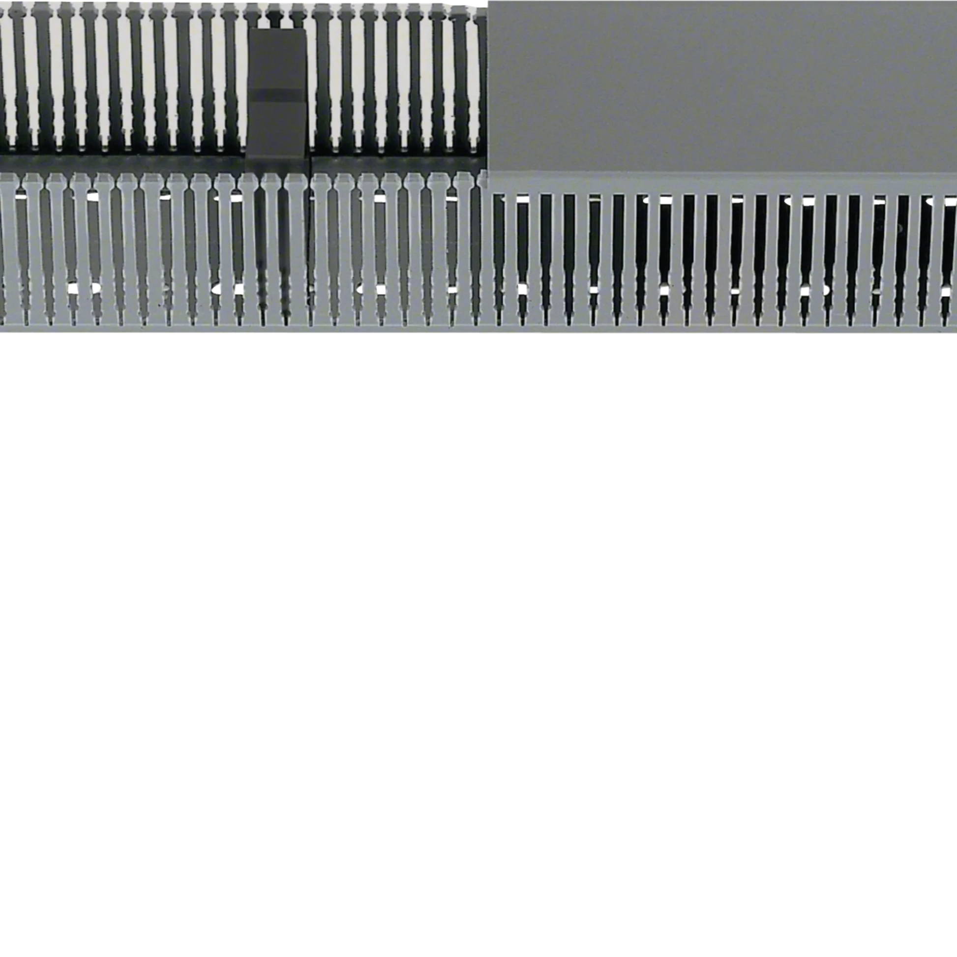 Verdrahtungskanal aus PVC LKG 37x25mm steingrau | Hager