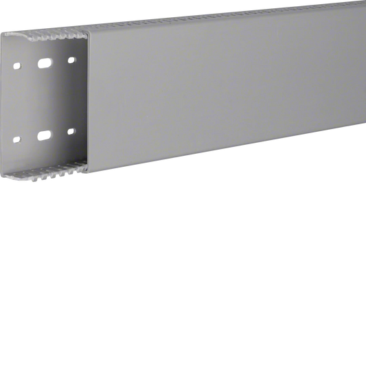 Verdrahtungskanal aus PVC LKG 37x100mm steingrau | Hager