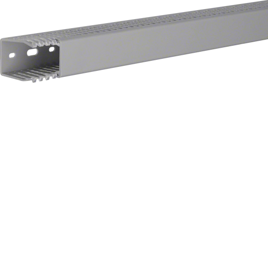 Verdrahtungskanal aus PVC LKG 50x37mm steingrau | Hager