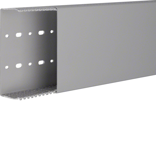 Verdrahtungskanal aus PVC LKG 50x140mm steingrau | Hager