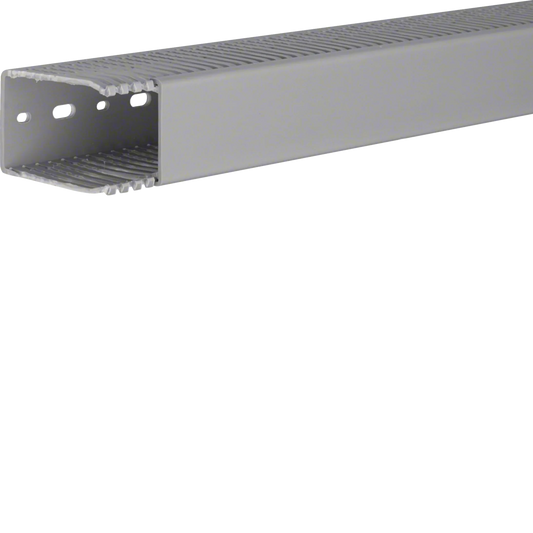 Verdrahtungskanal aus PVC LKG 75x50mm steingrau | Hager