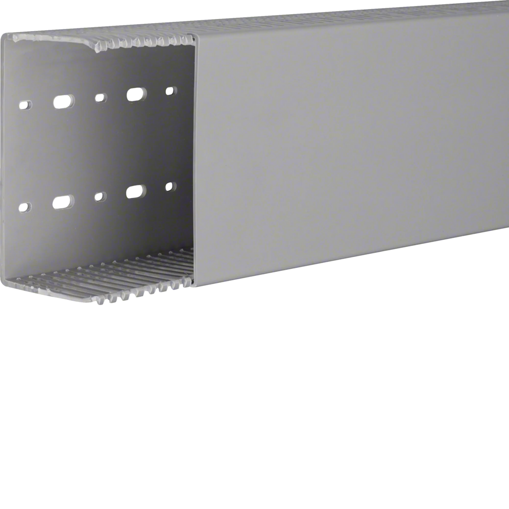 Verdrahtungskanal aus PVC LKG 75x125mm steingrau | Hager