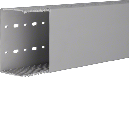Verdrahtungskanal aus PVC LKG 75x125mm steingrau | Hager