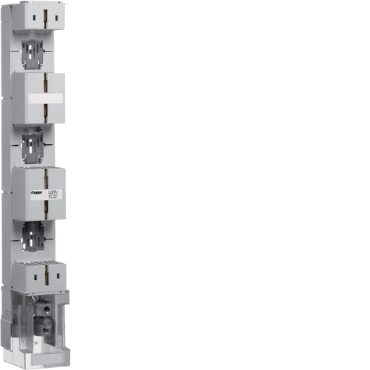 Sicherungsleistenunterteil NH2/185mm mit V-Alu Anschlussklemme | Hager