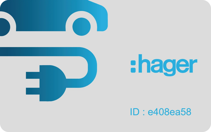 Ladest. Zubehör Set 20 RFID Karten für Standardnutzer | Hager