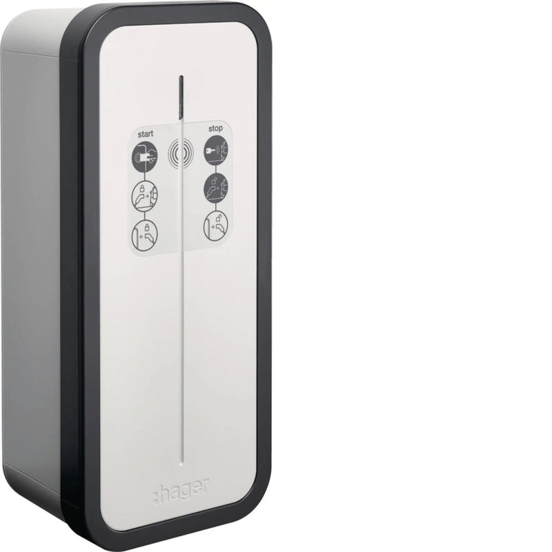 Ladestation witty share bis 22kW, OCPP für Lastmanagement, RFID, Eichrecht | Hager