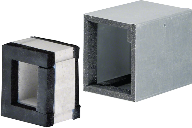 Längenanpassstück zu FWK 30 Rauchdichtheit I90 50x60mm verzinkt | Hager