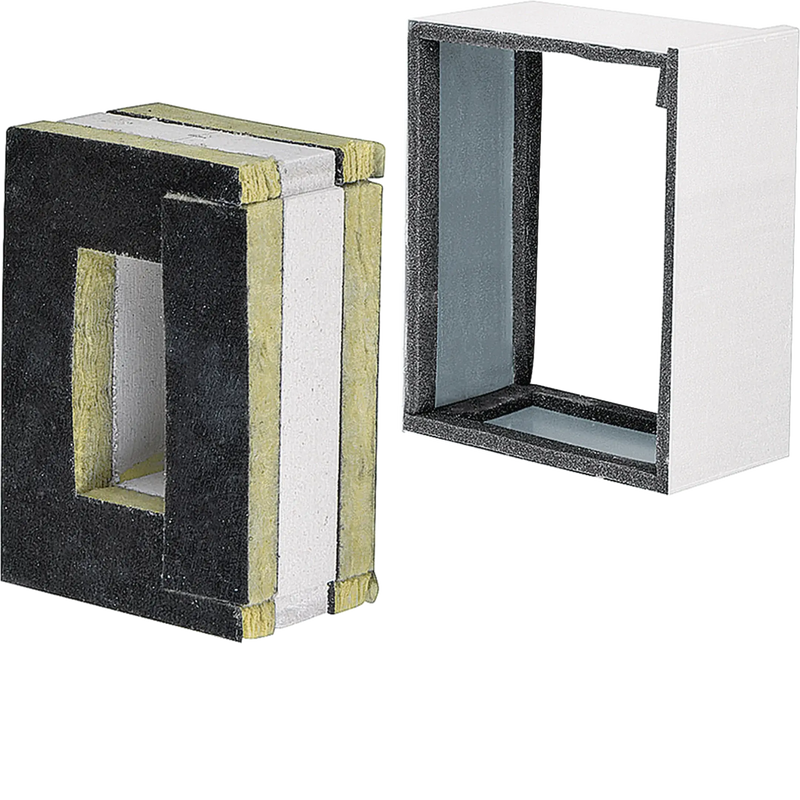 Längenanpassstück zu FWK 90 Funktionserhalt E90/E30 100x160mm verkehrsweiß | Hager