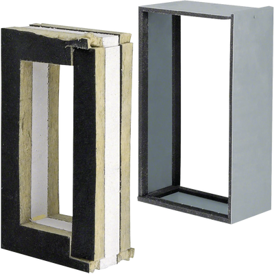 Längenanpassstück zu FWK 90 Funktionserhalt E90/E30 100x260mm verzinkt | Hager