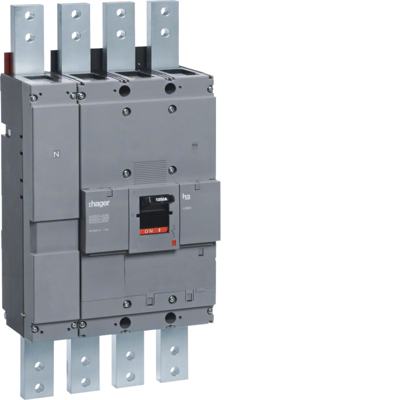 Lasttrennschalter Baugröße h1600 4polig 1250A | Hager