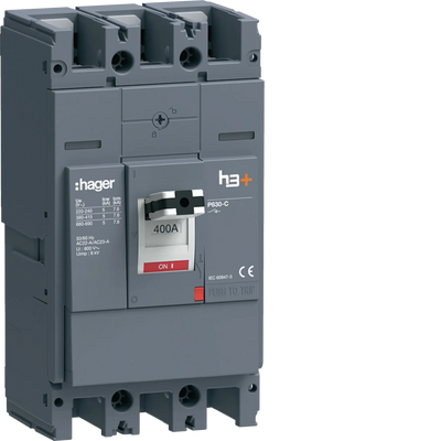 Lasttrennschalter h3+ P630 3 polig 400A FTC | Hager