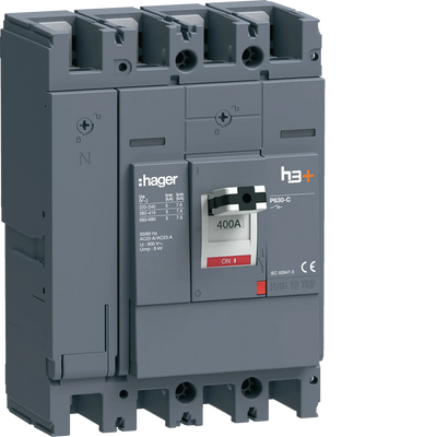 Lasttrennschalter h3+ P630 4 polig 400A FTC | Hager