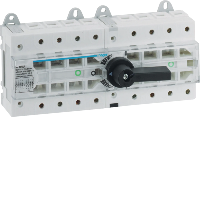 Lastumschalter 4polig 125A | Hager