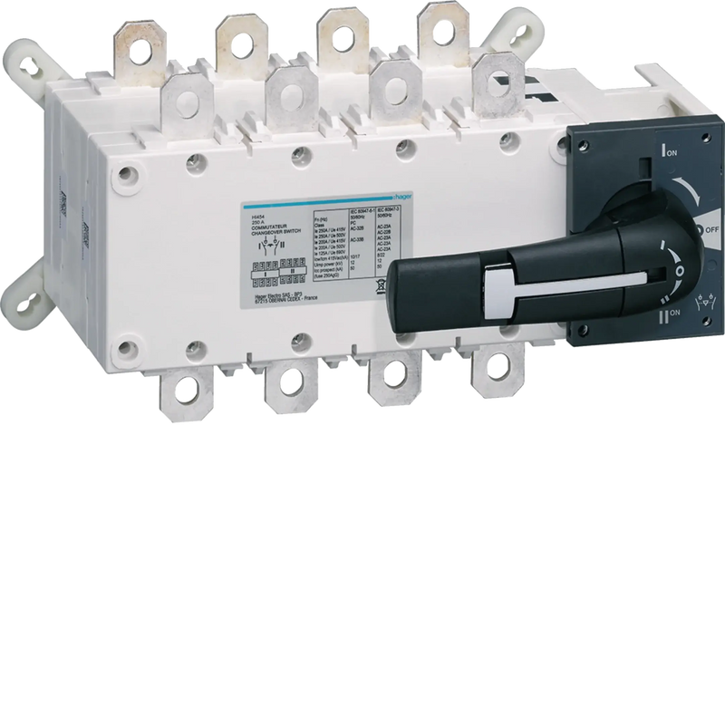 Lastumschalter 4polig 250A | Hager