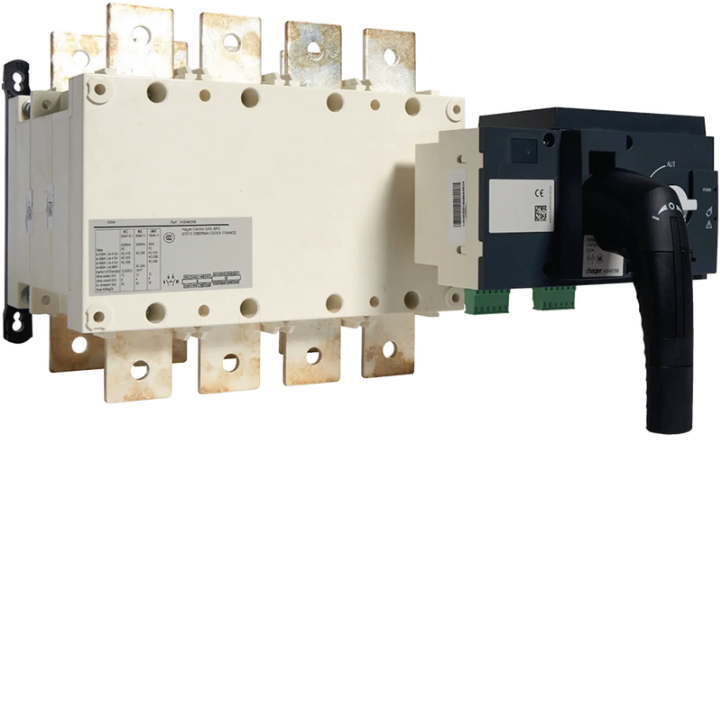Lastumschalter mit Motorantrieb 4polig 1600A | Hager