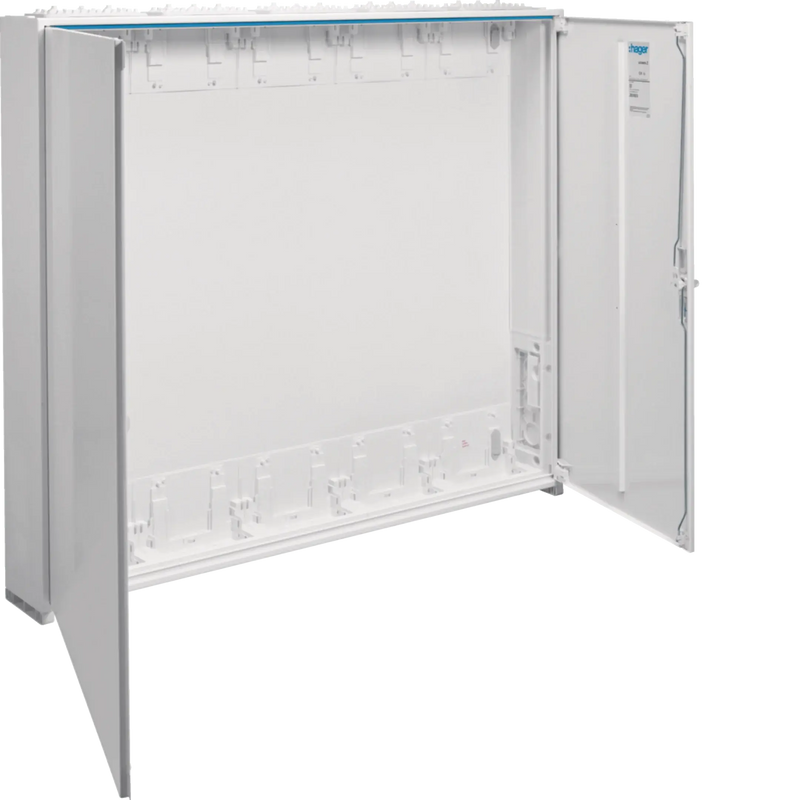 Leerschrank, universZ, 1100x1300x160mm, SchutzklasseII, IP44, 420 Platzeinheiten | Hager
