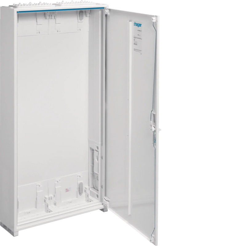 Leerschrank, universZ, 1100x550x160mm, Schutzklasse II, IP44, 168 Platzeinheiten | Hager