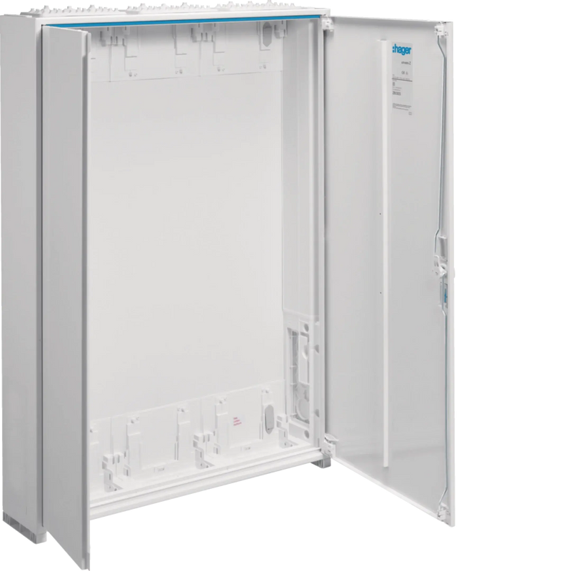 Leerschrank, universZ, 1100x800x160mm, Schutzklasse II, IP44, 252 Platzeinheiten | Hager