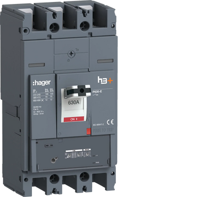 Leistungsschalter h3+ P630 LSnI 3x630A 70kA | Hager