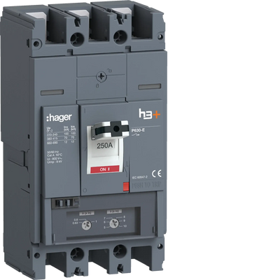 Leistungsschalter h3+ P630 TM 3x250A 70kA | Hager