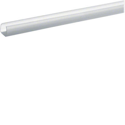 Leitungsführungskanal aus PVC Mini-Snap für Leitungen 4,5-6mm verkehrsweiß | Hager