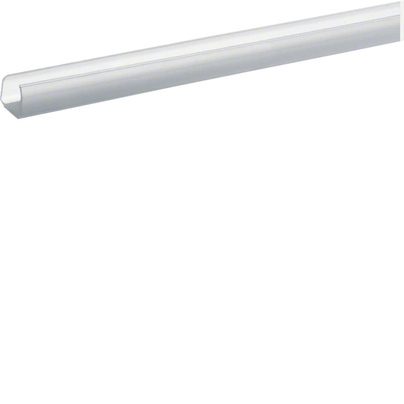 Leitungsführungskanal aus PVC Mini-Snap für Leitungen 4,5-6mm verkehrsweiß | Hager