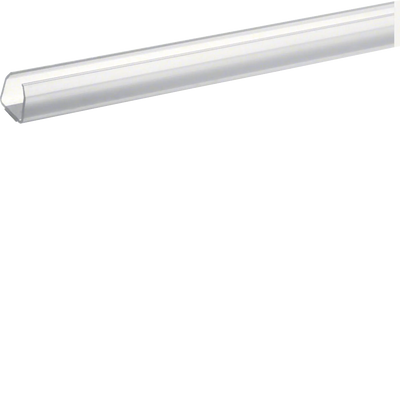 Leitungsführungskanal aus PVC Mini-Snap für Leitungen 5,5-7mm verkehrsweiß | Hager