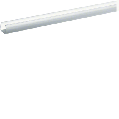 Leitungsführungskanal aus PVC Mini-Snap für Leitungen 6,5-8mm verkehrsweiß | Hager
