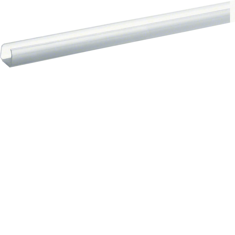 Leitungsführungskanal aus PVC Mini-Snap für Leitungen 6,5-8mm verkehrsweiß | Hager