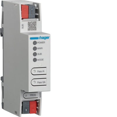 Linien-/Bereichkoppler, KNX Secure | Hager