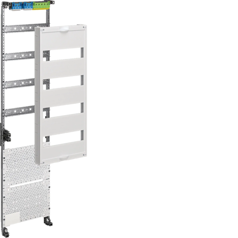 Mediafeld, univers, FW, für Feldv. UP 7-reihig, 4x12Mod+3xMedia, 1050x250mm,QC | Hager