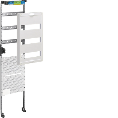 Mediafeld, univers, FW, für Feldv.UP 7-reihig, 3x12Mod+4xMedia, 1050x250mm,QC | Hager