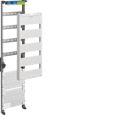 Mediafeld, univers, für Feldv. AP 7-reihig, 4x12Mod+3xMedia, 1050x250mm,QC | Hager