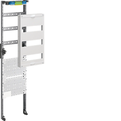 Mediafeld, univers, für Feldv.AP 7-reihig, 3x12Mod+4xMedia, 1050x250mm,QC | Hager