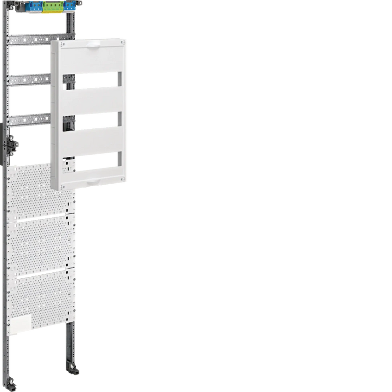 Mediafeld, univers, für Feldv.AP 8-reihig, 3x12Mod+5xMedia, 1200x250mm,QC | Hager